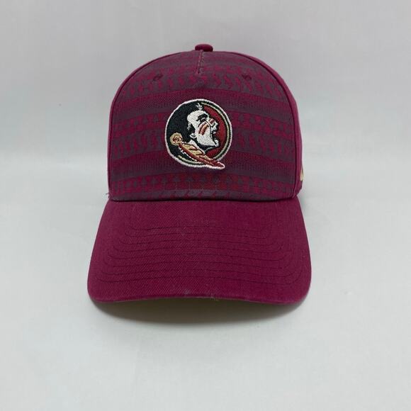 NIKE Garnet Florida State Seminoles Benassi Slide Adjustable Hat - Picture 1 of 12